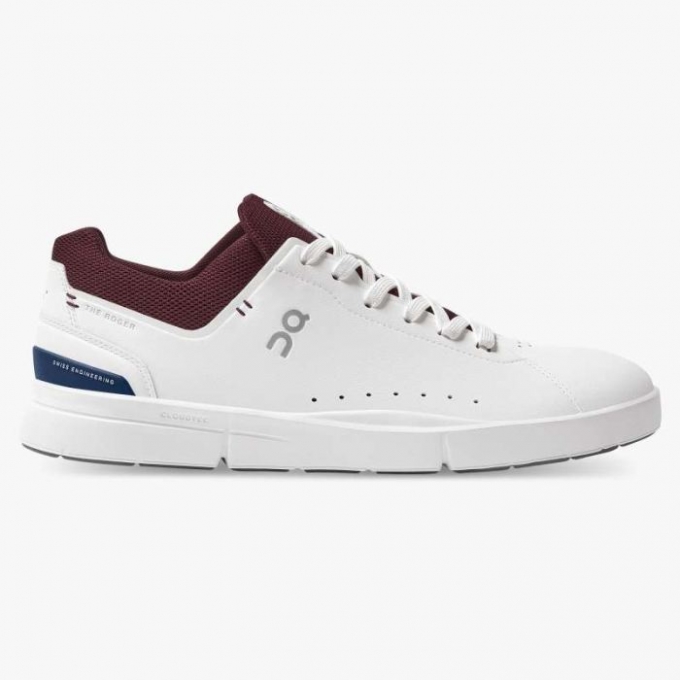 Special Sale | On Cloud Men's THE ROGER Advantage-White | Mulberry