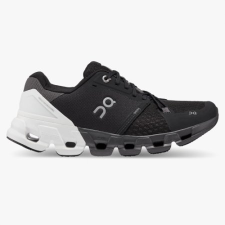 Stylish On Cloud Women's Cloudflyer 4 Wide-Black | White Stylish On Cloud Women's Cloudflyer 4 Wide-Black | White