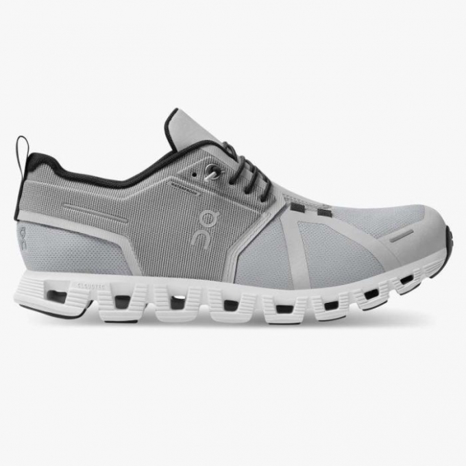 Special Sale | On Cloud Men's Cloud 5 Waterproof-Glacier | White