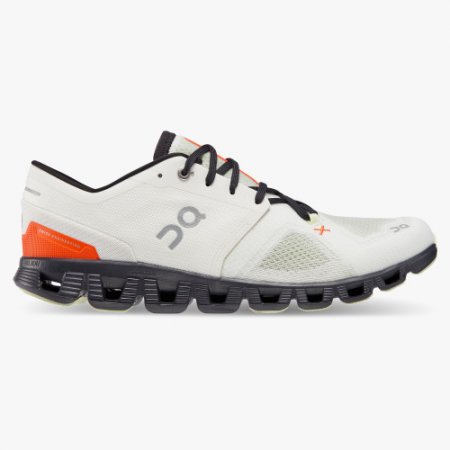 Stylish On Cloud Men's Cloud X 3-Ivory | Flame Stylish On Cloud Men's Cloud X 3-Ivory | Flame