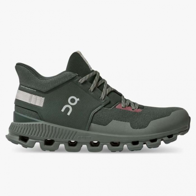 Special Sale | On Cloud Men's Cloud Hi Edge Stone Pine-Jungle | Forest
