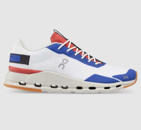 Free Delivery On Cloud Women's Cloudnova Form-White | Rust Free Delivery On Cloud Women's Cloudnova Form-White | Rust