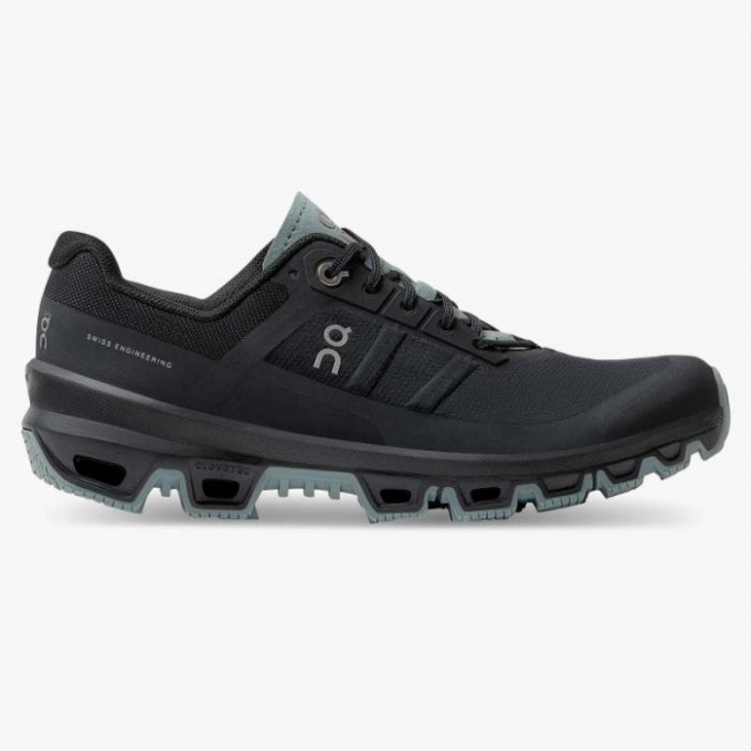 Special Sale | On Cloud Men's Cloudventure-Black | Cobble