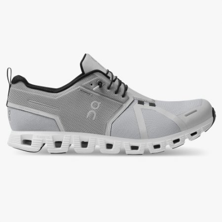 Stylish On Cloud Men's Cloud 5 Waterproof-Glacier | White Stylish On Cloud Men's Cloud 5 Waterproof-Glacier | White