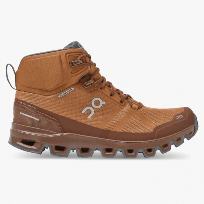 Special Sale | On Cloud Women's Cloudrock Waterproof-Pecan | Rock