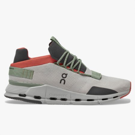 Stylish On Cloud Men's Cloudnova-Silver | Orange Stylish On Cloud Men's Cloudnova-Silver | Orange