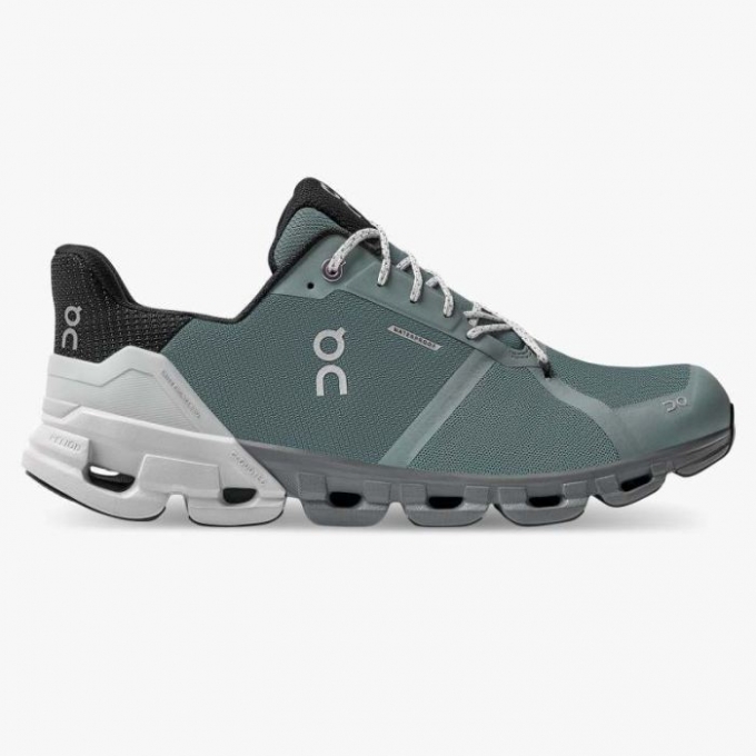 Special Sale | On Cloud Men's Cloudflyer Waterproof-Sea | Glacier