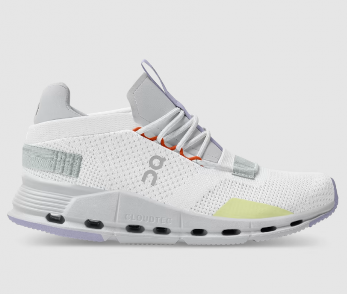Free Delivery On Cloud Women's Cloudnova-White | Glacier Free Delivery On Cloud Women's Cloudnova-White | Glacier