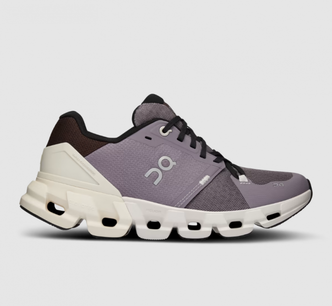 Free Delivery On Cloud Women's Cloudflyer 4-Shark | Pearl Free Delivery On Cloud Women's Cloudflyer 4-Shark | Pearl