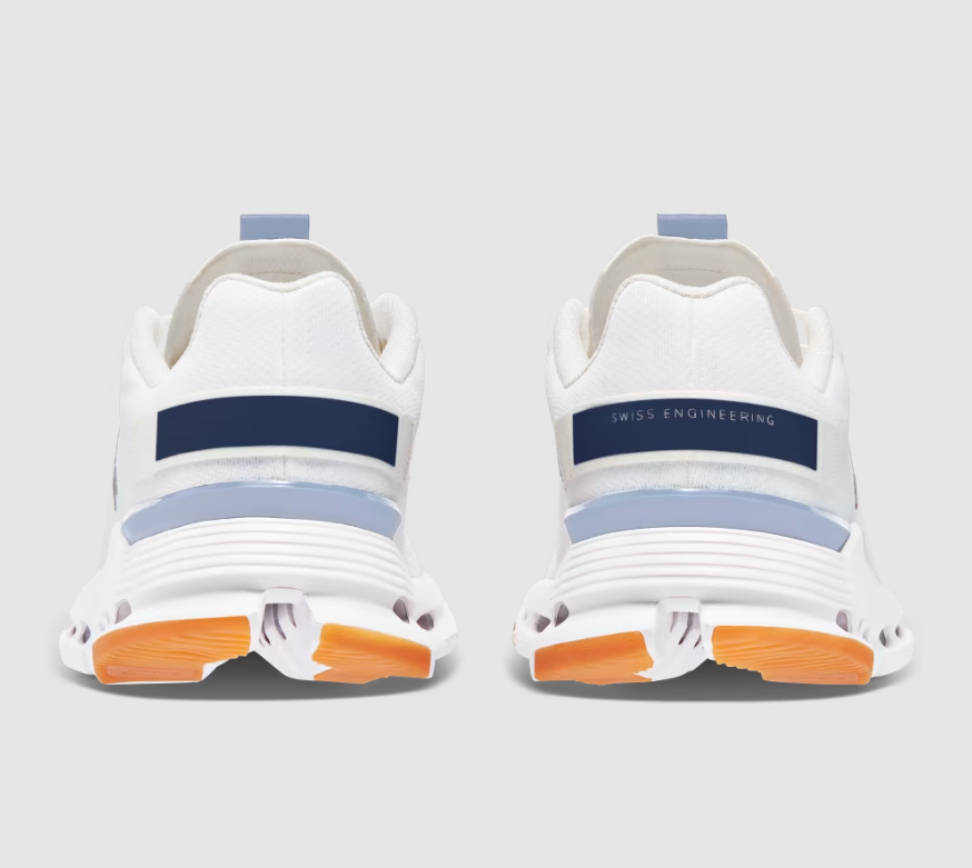 Free Delivery On Cloud Women's Cloudnova Form-White | Heather