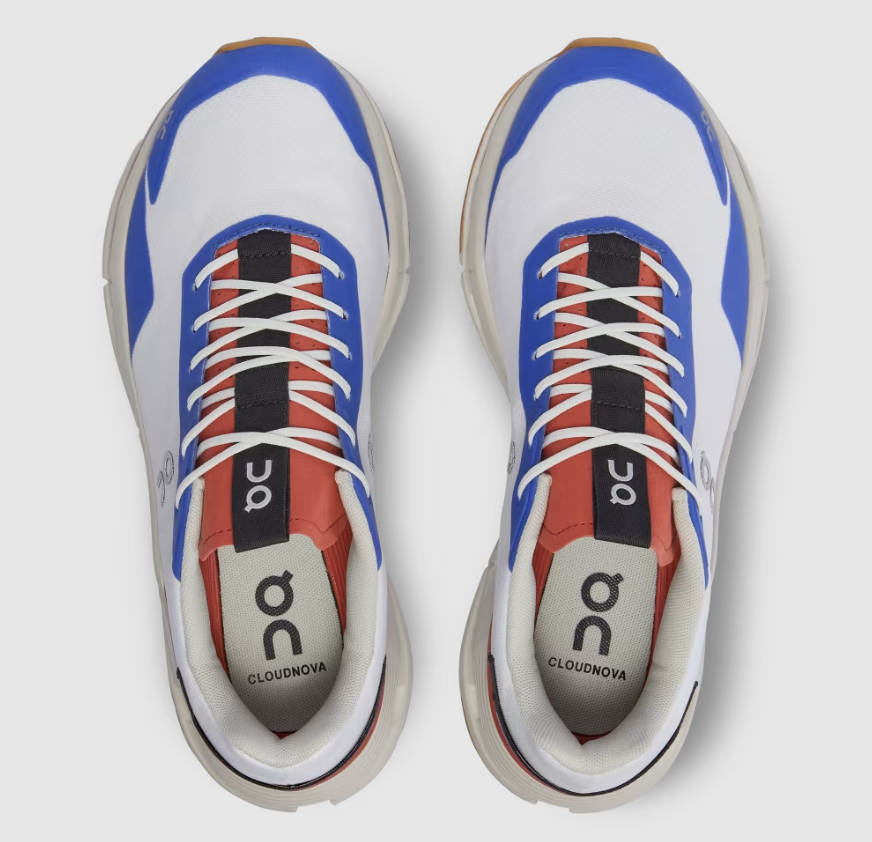 Free Delivery On Cloud Women's Cloudnova Form-White | Rust