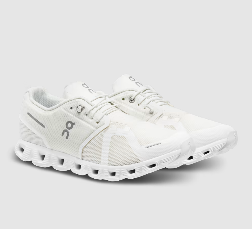 Free Delivery On Cloud Women's Cloud 5-Undyed-White | White