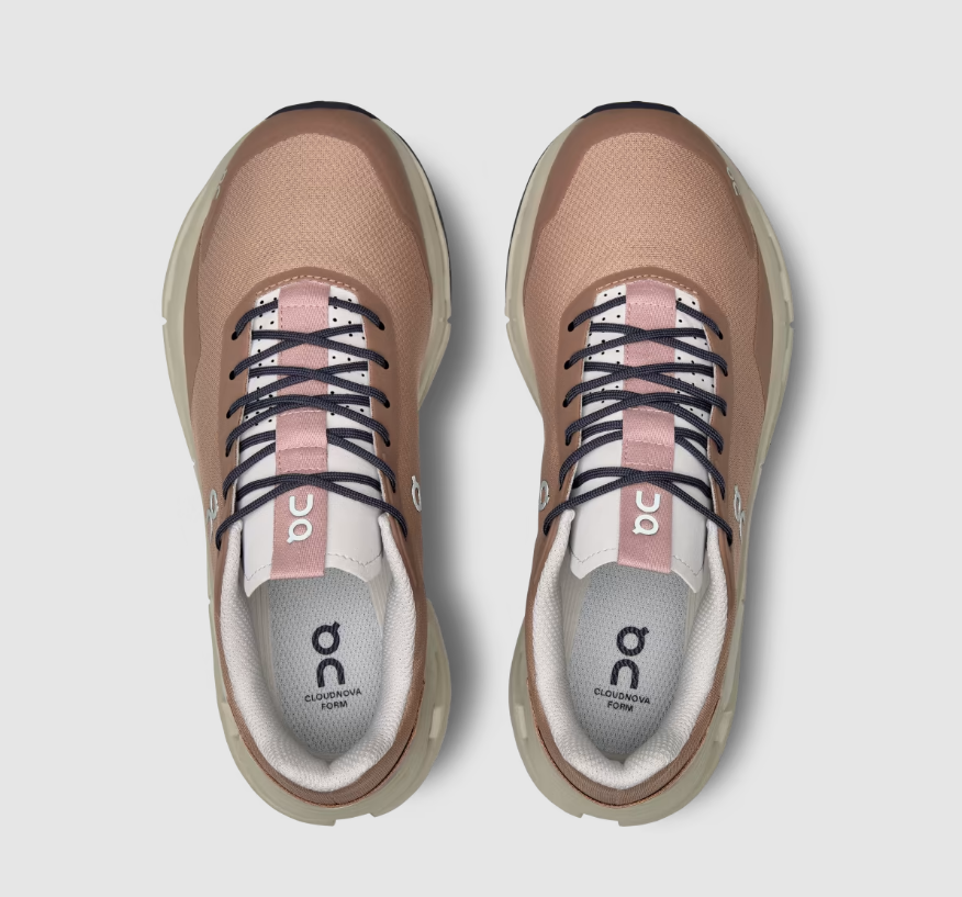 Free Delivery On Cloud Women's Cloudnova Form-Rosebrown | Orchid