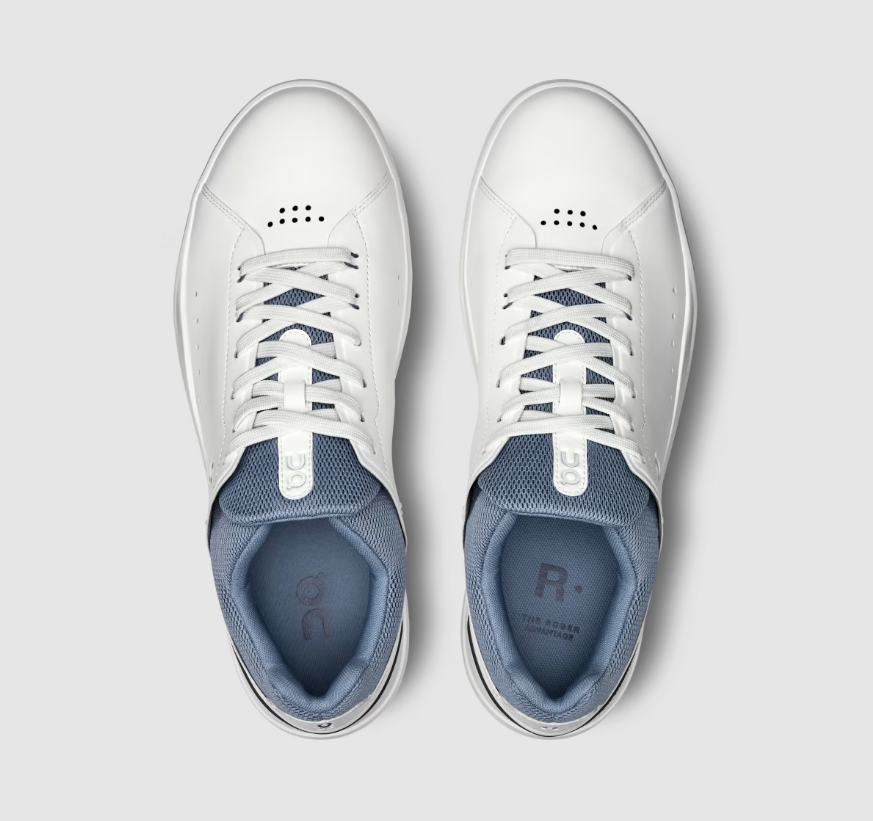Free Delivery On Cloud Women's THE ROGER Advantage-White | Chambray