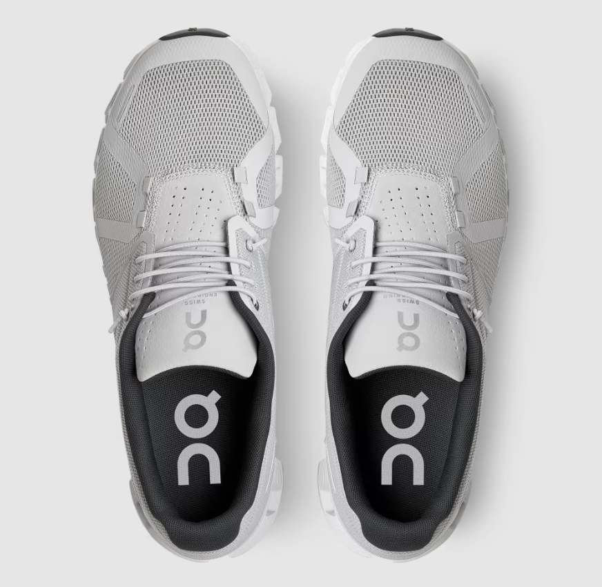 Free Delivery On Cloud Women's Cloud 5-Glacier | White