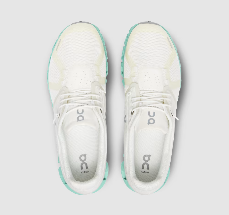 Free Delivery On Cloud Women's Cloud 5-Undyed-White | Creek