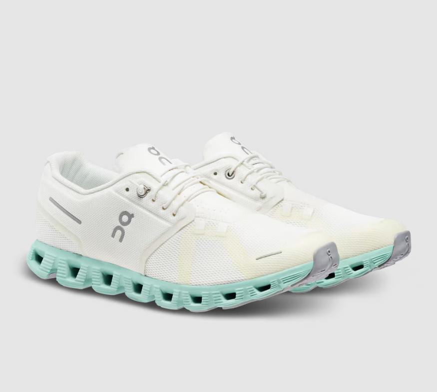 Free Delivery On Cloud Women's Cloud 5-Undyed-White | Creek