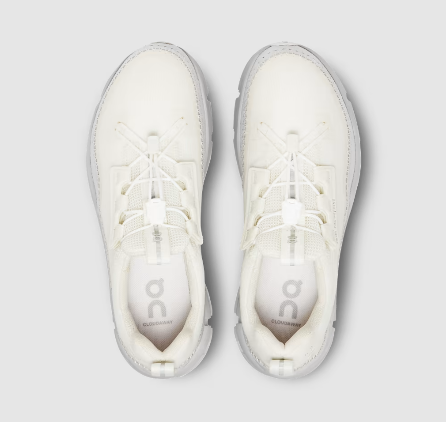 Free Delivery On Cloud Women's Cloudaway-Undyed-White | Glacier