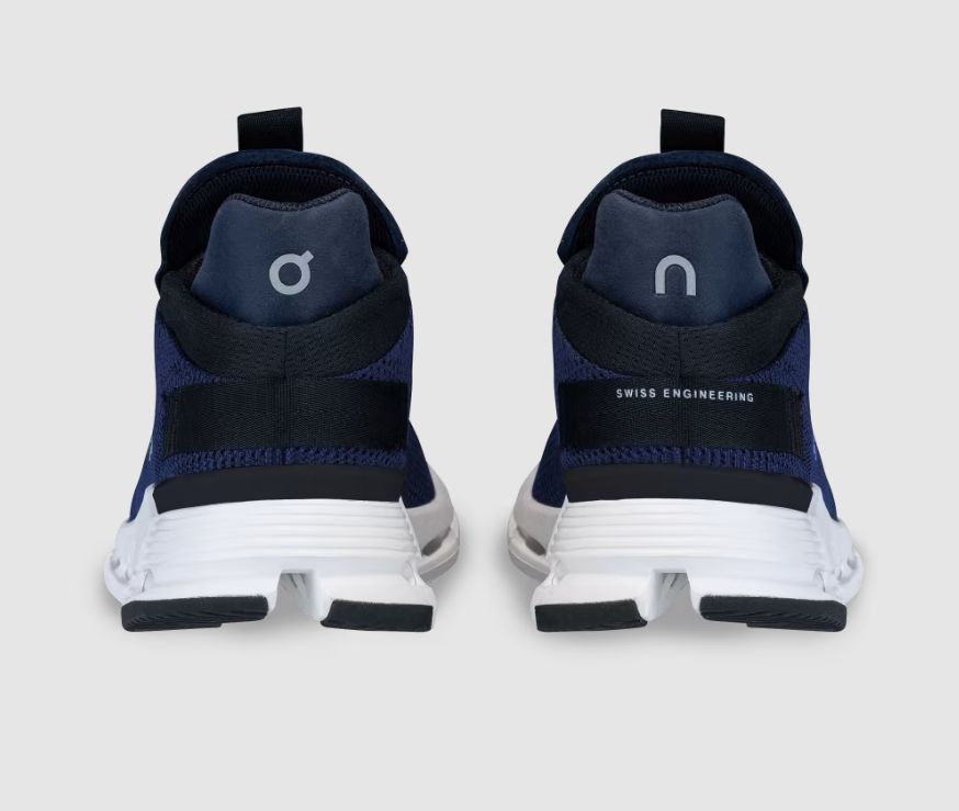 Free Delivery On Cloud Women's Cloudnova-Navy | White