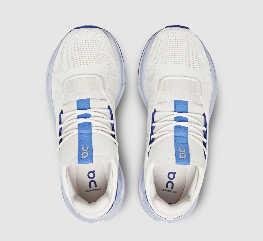 Free Delivery On Cloud Women's Cloudnova-Undyed-White | Heather