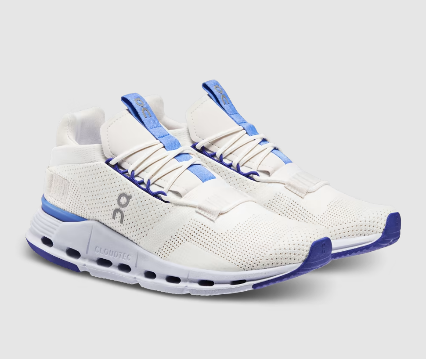 Free Delivery On Cloud Women's Cloudnova-Undyed-White | Heather