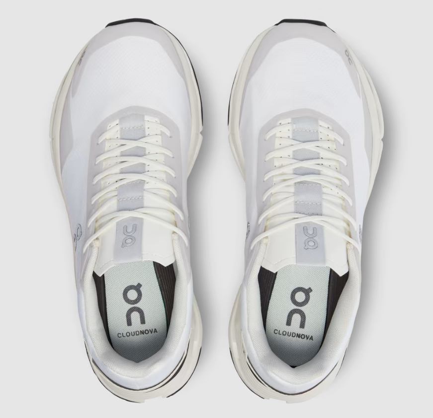Free Delivery On Cloud Women's Cloudnova Form-White | Eclipse