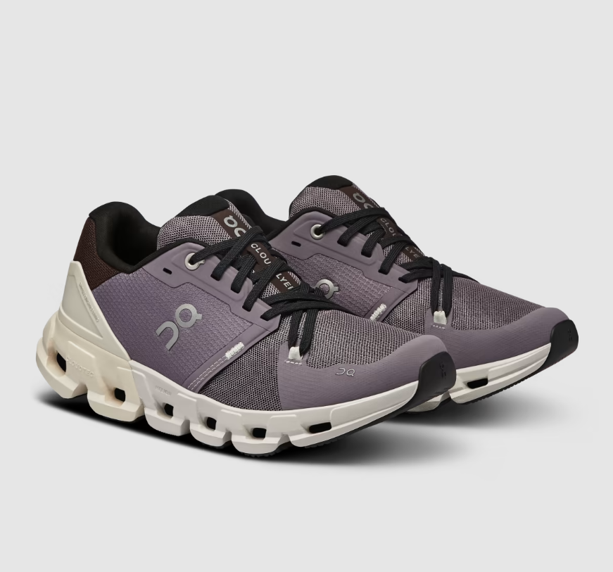 Free Delivery On Cloud Women's Cloudflyer 4-Shark | Pearl