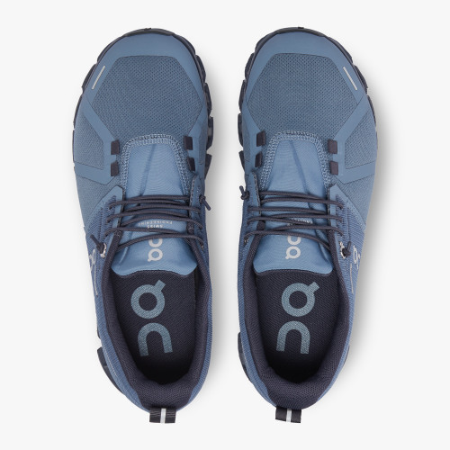 Stylish On Cloud Women's Cloud 5 Waterproof-Metal | Navy