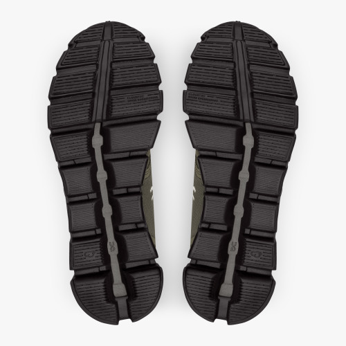 Stylish On Cloud Women's Cloud 5 Waterproof-Olive | Black