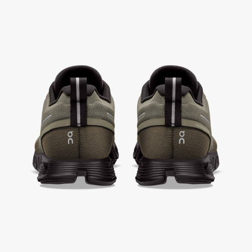 Stylish On Cloud Women's Cloud 5 Waterproof-Olive | Black