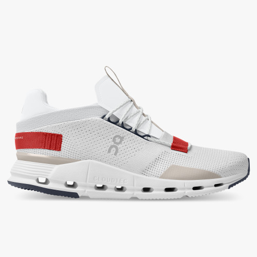 Stylish On Cloud Men's Cloudnova-White | Red Stylish On Cloud Men's Cloudnova-White | Red