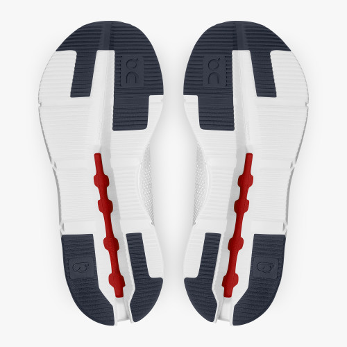 Stylish On Cloud Men's Cloudnova-White | Red