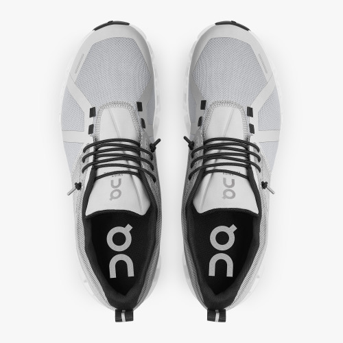 Stylish On Cloud Women's Cloud 5 Waterproof-Glacier | White