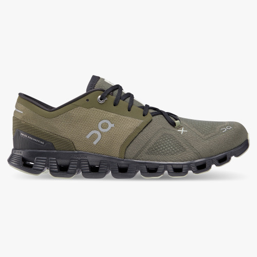 Stylish On Cloud Men's Cloud X 3-Olive | Reseda Stylish On Cloud Men's Cloud X 3-Olive | Reseda