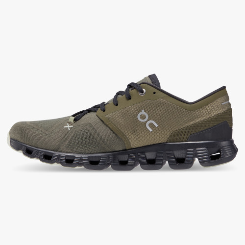 Stylish On Cloud Men's Cloud X 3-Olive | Reseda