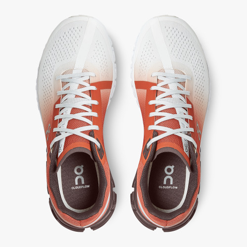 Stylish On Cloud Women's Cloudflow-Rust | White