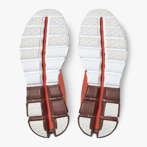 Stylish On Cloud Women's Cloudflow-Rust | White