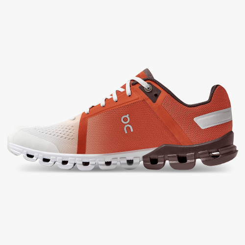Stylish On Cloud Women's Cloudflow-Rust | White