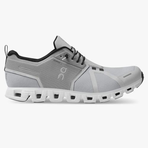 Stylish On Cloud Men's Cloud 5 Waterproof-Glacier | White Stylish On Cloud Men's Cloud 5 Waterproof-Glacier | White