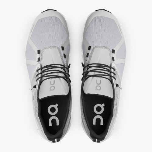 Stylish On Cloud Men's Cloud 5 Waterproof-Glacier | White