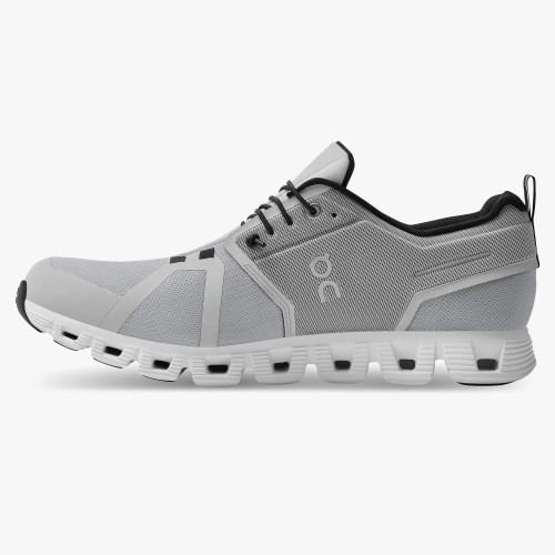 Stylish On Cloud Men's Cloud 5 Waterproof-Glacier | White