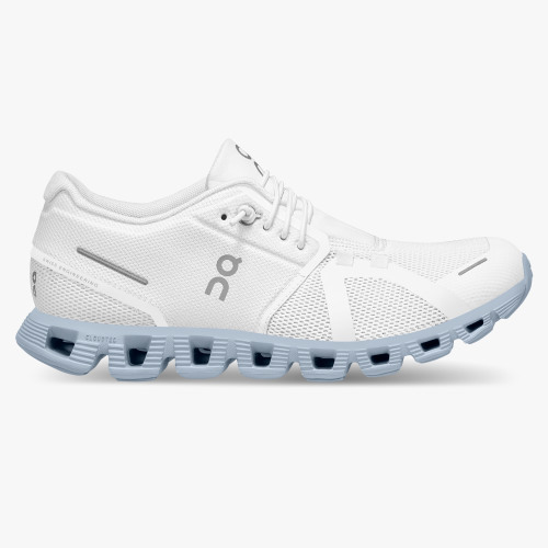 Stylish On Cloud Women's Cloud 5-White | Chambray Stylish On Cloud Women's Cloud 5-White | Chambray