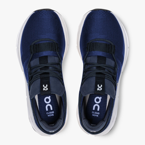 Stylish On Cloud Women's Cloudnova-Navy | White