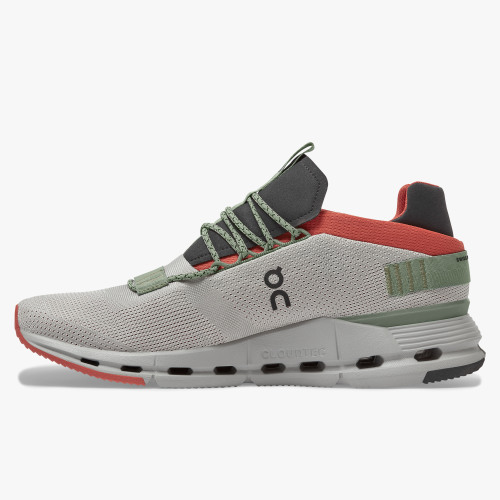Stylish On Cloud Men's Cloudnova-Silver | Orange