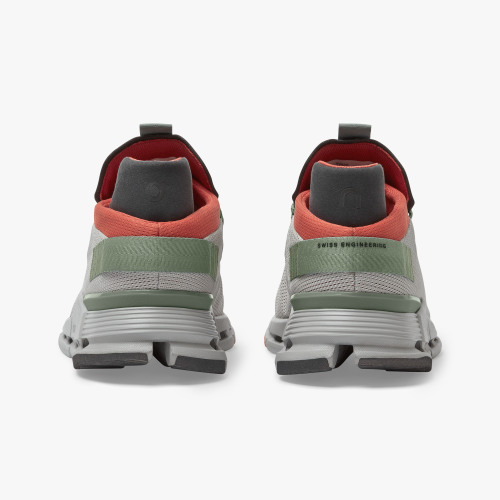 Stylish On Cloud Men's Cloudnova-Silver | Orange