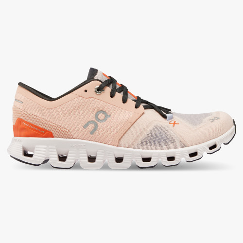 Stylish On Cloud Women's Cloud X 3-Rose | Sand Stylish On Cloud Women's Cloud X 3-Rose | Sand
