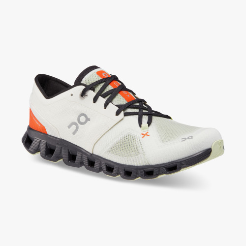 Stylish On Cloud Men's Cloud X 3-Ivory | Flame