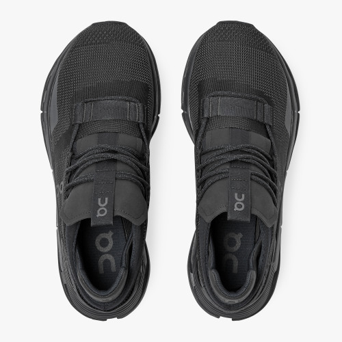 Stylish On Cloud Women's Cloudnova-Black | Eclipse
