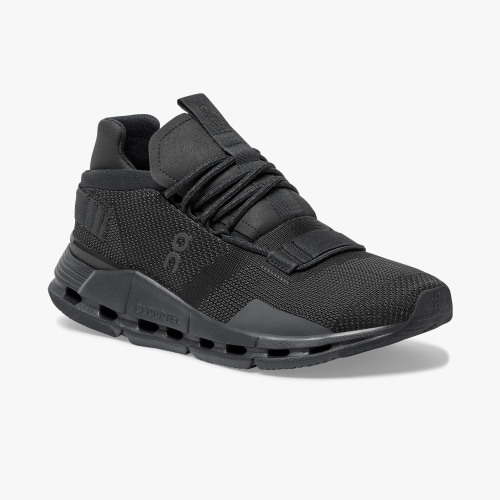 Stylish On Cloud Women's Cloudnova-Black | Eclipse