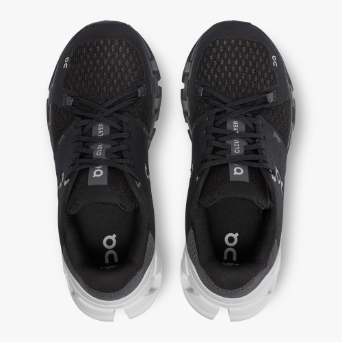Stylish On Cloud Women's Cloudflyer 4-Black | White